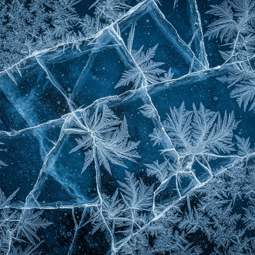 Ice texture background